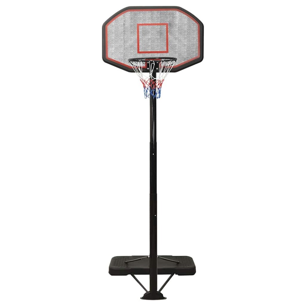vidaXL Suport cu coș de baschet, negru, 258-363 cm, polietilenă