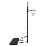 vidaXL Suport cu coș de baschet, negru, 258-363 cm, polietilenă vidaXL Suport cu coș de baschet, negru, 258-363 cm, polietilenă
