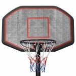 vidaXL Suport cu coș de baschet, negru, 258-363 cm, polietilenă vidaXL Suport cu coș de baschet, negru, 258-363 cm, polietilenă