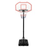 vidaXL Suport pentru coș de baschet, alb, 237-307 cm, polietilenă vidaXL Suport pentru coș de baschet, alb, 237-307 cm, polietilenă