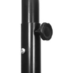 vidaXL Suport pentru coș de baschet, alb, 237-307 cm, polietilenă vidaXL Suport pentru coș de baschet, alb, 237-307 cm, polietilenă