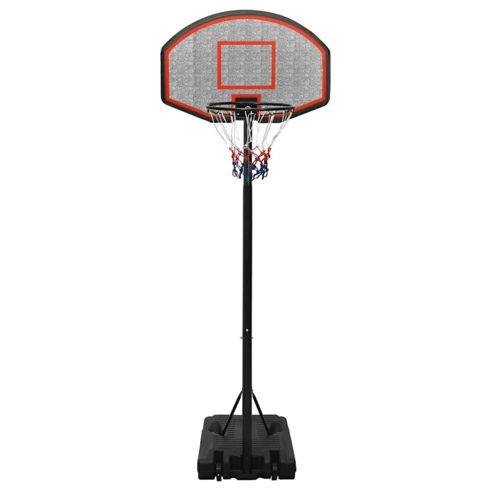 vidaXL Suport cu coș de baschet, negru, 237-307 cm, polietilenă