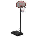 vidaXL Suport cu coș de baschet, negru, 237-307 cm, polietilenă vidaXL Suport cu coș de baschet, negru, 237-307 cm, polietilenă