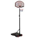 vidaXL Suport cu coș de baschet, negru, 216-250 cm, polietilenă vidaXL Suport cu coș de baschet, negru, 216-250 cm, polietilenă