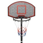 vidaXL Suport cu coș de baschet, negru, 216-250 cm, polietilenă vidaXL Suport cu coș de baschet, negru, 216-250 cm, polietilenă
