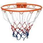 vidaXL Coș de baschet, portocaliu, 39 cm, oțel vidaXL Coș de baschet, portocaliu, 39 cm, oțel