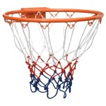 vidaXL Coș de baschet, portocaliu, 39 cm, oțel vidaXL Coș de baschet, portocaliu, 39 cm, oțel