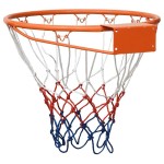 vidaXL Coș de baschet, portocaliu, 39 cm, oțel vidaXL Coș de baschet, portocaliu, 39 cm, oțel