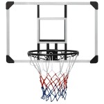 vidaXL Panou de baschet, transparent, 90x60x2,5 cm, policarbonat vidaXL Panou de baschet, transparent, 90x60x2,5 cm, policarbonat
