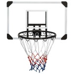vidaXL Panou de baschet, transparent, 71x45x2,5 cm, policarbonat vidaXL Panou de baschet, transparent, 71x45x2,5 cm, policarbonat