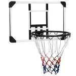 vidaXL Panou de baschet, transparent, 71x45x2,5 cm, policarbonat vidaXL Panou de baschet, transparent, 71x45x2,5 cm, policarbonat
