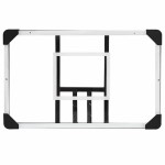vidaXL Panou de baschet, transparent, 71x45x2,5 cm, policarbonat vidaXL Panou de baschet, transparent, 71x45x2,5 cm, policarbonat