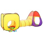 vidaXL Cort de joacă pentru copii, multicolor, 255x80x100 cm vidaXL Cort de joacă pentru copii, multicolor, 255x80x100 cm