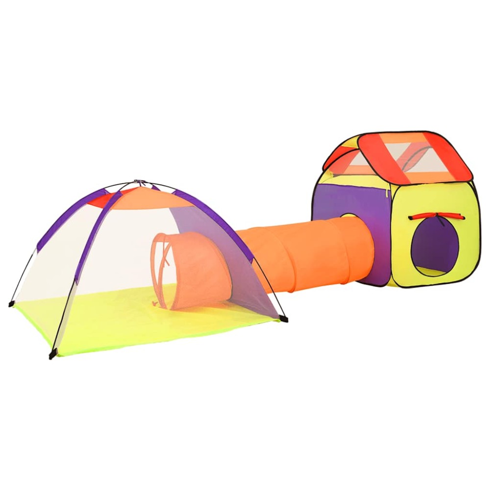 vidaXL Cort de joacă pentru copii, multicolor, 338x123x111 cm