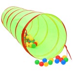 vidaXL Tunel de joacă pentru copii, verde, 175 cm, poliester vidaXL Tunel de joacă pentru copii, verde, 175 cm, poliester