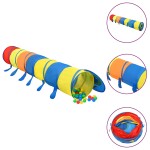 vidaXL Tunel de joacă pentru copii, multicolor, 245 cm, poliester vidaXL Tunel de joacă pentru copii, multicolor, 245 cm, poliester