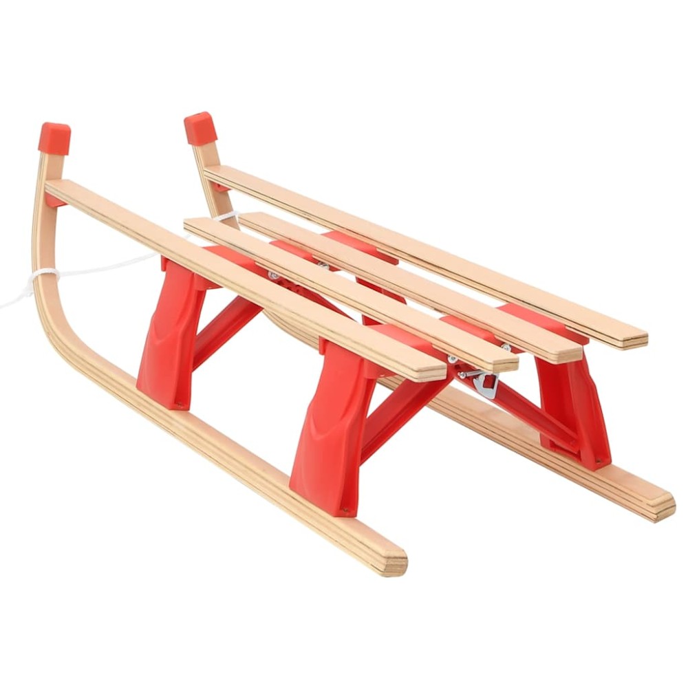 vidaXL Sanie pliabilă, 110 cm, lemn