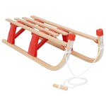 vidaXL Sanie pliabilă, 110 cm, lemn vidaXL Sanie pliabilă, 110 cm, lemn