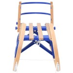 vidaXL Sanie pliabilă cu spătar, 110 cm, placaj vidaXL Sanie pliabilă cu spătar, 110 cm, placaj