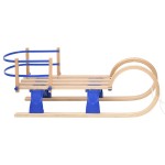 vidaXL Sanie pliabilă cu spătar, 110 cm, placaj vidaXL Sanie pliabilă cu spătar, 110 cm, placaj