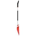 vidaXL Lopată de zăpadă, roșu, 136 cm, aluminiu vidaXL Lopată de zăpadă, roșu, 136 cm, aluminiu