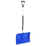 vidaXL Lopată de zăpadă, albastru, 145 cm, aluminiu vidaXL Lopată de zăpadă, albastru, 145 cm, aluminiu