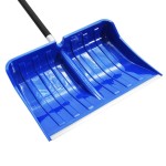 vidaXL Lopată de zăpadă, albastru, 145 cm, aluminiu vidaXL Lopată de zăpadă, albastru, 145 cm, aluminiu