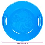 vidaXL Sanie rotundă, albastru, 66,5 cm, PP vidaXL Sanie rotundă, albastru, 66,5 cm, PP