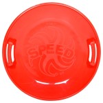 vidaXL Sanie rotundă, roșu, 66,5 cm, PP