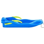 vidaXL Sanie cu frâne, albastru, 87x40x18 cm, polipropilenă vidaXL Sanie cu frâne, albastru, 87x40x18 cm, polipropilenă