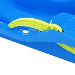 vidaXL Sanie cu frâne, albastru, 87x40x18 cm, polipropilenă vidaXL Sanie cu frâne, albastru, 87x40x18 cm, polipropilenă