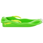 vidaXL Sanie cu frâne, verde, 87x40x18 cm, polipropilenă