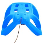 vidaXL Sanie, albastru, 80x39,5x25,5 cm, polipropilenă vidaXL Sanie, albastru, 80x39,5x25,5 cm, polipropilenă