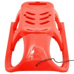 vidaXL Sanie pentru copii, roșu, 102,5x40x23 cm, polipropilenă vidaXL Sanie pentru copii, roșu, 102,5x40x23 cm, polipropilenă