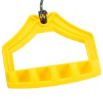 vidaXL Sanie cu scaun și volan, roșu, 102,5x40x23cm, polipropilenă