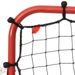 vidaXL Rebounder ajustabil de antrenament fotbal, 96x80x96 cm, oțel/PE vidaXL Rebounder ajustabil de antrenament fotbal, 96x80x96 cm, oțel/PE