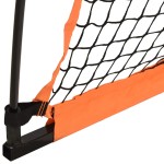 vidaXL Plasă baseball portabilă portocaliu/negru 183x182x183cm oțel/PE vidaXL Plasă baseball portabilă portocaliu/negru 183x182x183cm oțel/PE