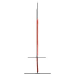 vidaXL Plasă baseball portabilă, roșu/negru, 369x107x271 cm, oțel/PE vidaXL Plasă baseball portabilă, roșu/negru, 369x107x271 cm, oțel/PE