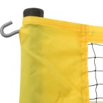 vidaXL Plasă de badminton, galben și negru, 600x155 cm, țesătură PE vidaXL Plasă de badminton, galben și negru, 600x155 cm, țesătură PE