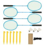 vidaXL Plasă de badminton, galben și negru, 600x155 cm, țesătură PE vidaXL Plasă de badminton, galben și negru, 600x155 cm, țesătură PE