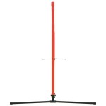 vidaXL Plasă de tenis, negru și roșu, 500x100x87 cm, poliester vidaXL Plasă de tenis, negru și roșu, 500x100x87 cm, poliester