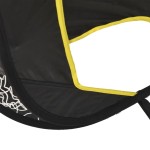 vidaXL Plasă de poartă de fotbal cu țintă 120x80x80 cm poliester vidaXL Plasă de poartă de fotbal cu țintă 120x80x80 cm poliester