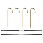 vidaXL Plasă de poartă de fotbal cu țintă 120x80x80 cm poliester vidaXL Plasă de poartă de fotbal cu țintă 120x80x80 cm poliester