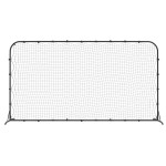 vidaXL Plasă de ricoșeu fotbal, negru, 366x90x183 cm, HDPE vidaXL Plasă de ricoșeu fotbal, negru, 366x90x183 cm, HDPE