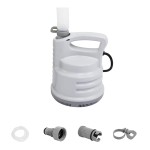 Bestway Pompă de scurgere pentru piscină, alb Bestway Pompă de scurgere pentru piscină, alb