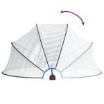 vidaXL Cupolă pentru piscină, 315x158 cm, PVC, rotund vidaXL Cupolă pentru piscină, 315x158 cm, PVC, rotund