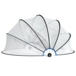 vidaXL Cupolă pentru piscină, rotund, 406x203 cm, PVC vidaXL Cupolă pentru piscină, rotund, 406x203 cm, PVC