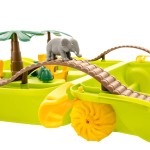 vidaXL Cărucior de jucărie cu apă Jungle 51x21,5x66,5 cm polipropilenă vidaXL Cărucior de jucărie cu apă Jungle 51x21,5x66,5 cm polipropilenă