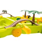 vidaXL Cărucior de jucărie cu apă Jungle 51x21,5x66,5 cm polipropilenă vidaXL Cărucior de jucărie cu apă Jungle 51x21,5x66,5 cm polipropilenă