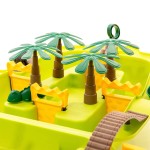 vidaXL Cărucior de jucărie cu apă Jungle 51x21,5x66,5 cm polipropilenă vidaXL Cărucior de jucărie cu apă Jungle 51x21,5x66,5 cm polipropilenă